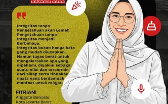 Konten Grafis Kata-Kata Hari Ini (11/05) oleh Humas Bawaslu Kota Jakarta Barat