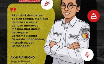 Konten Grafis Kata-Kata Hari Ini (07/05) oleh Humas Bawaslu Kota Jakarta Barat