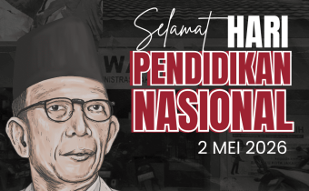 Konten Grafis Hari Pendidikan Nasional (02/05) oleh Humas Bawaslu Kota Jakarta Barat