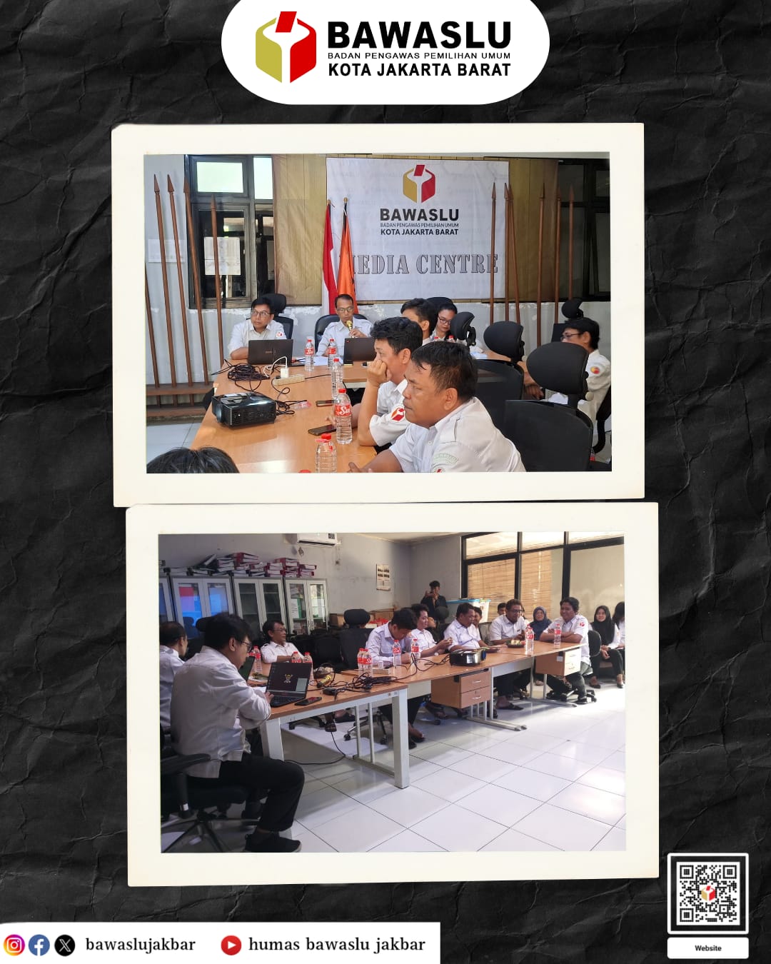 Dokumentasi Rapat Internal (22/04) yang membahas mengenai Inventarisasi Barang Milik Daerah (BMD)