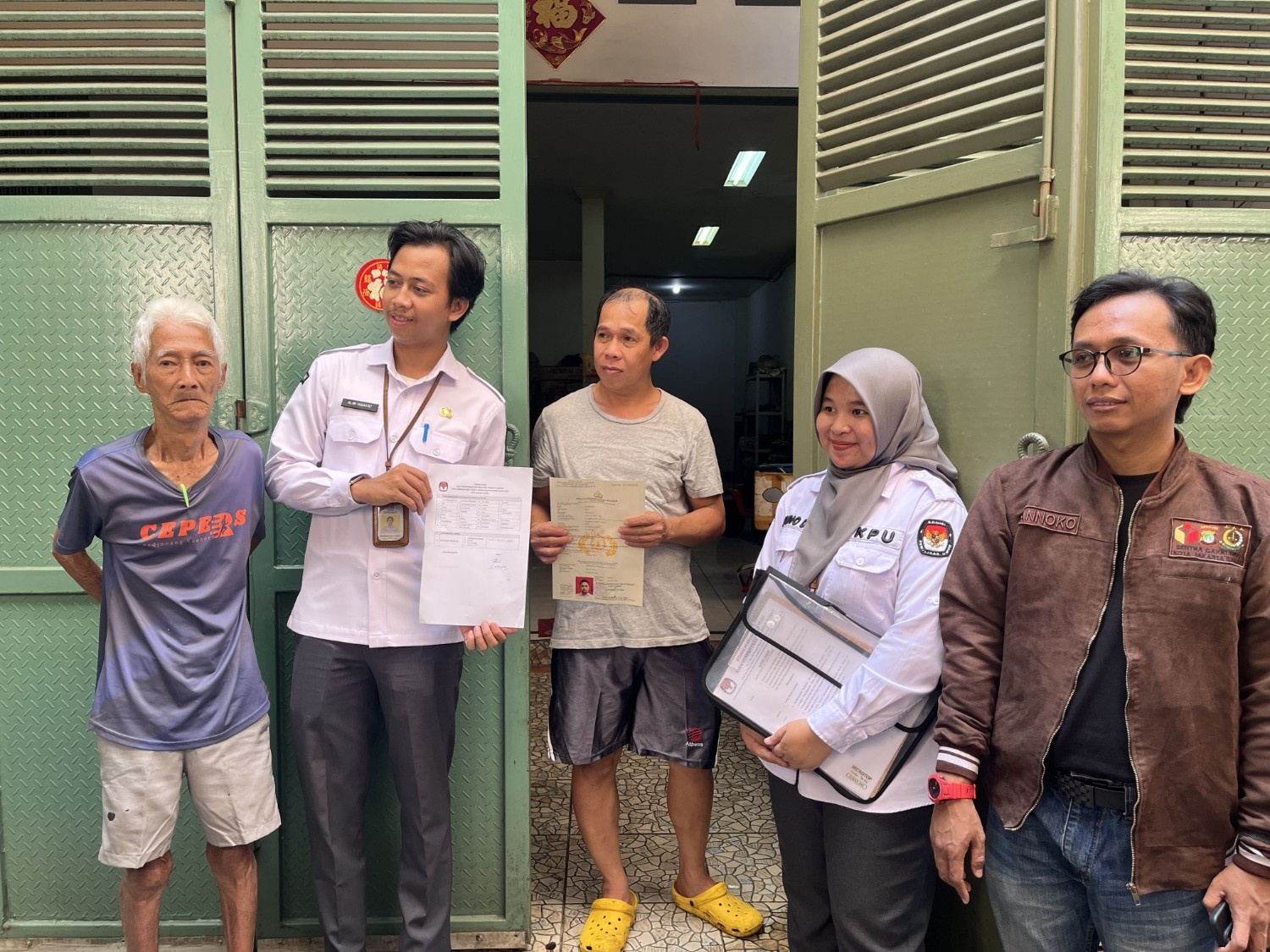 Pengawasan Coktas PDPB di Kecamatan Tambora  dan Taman Saria