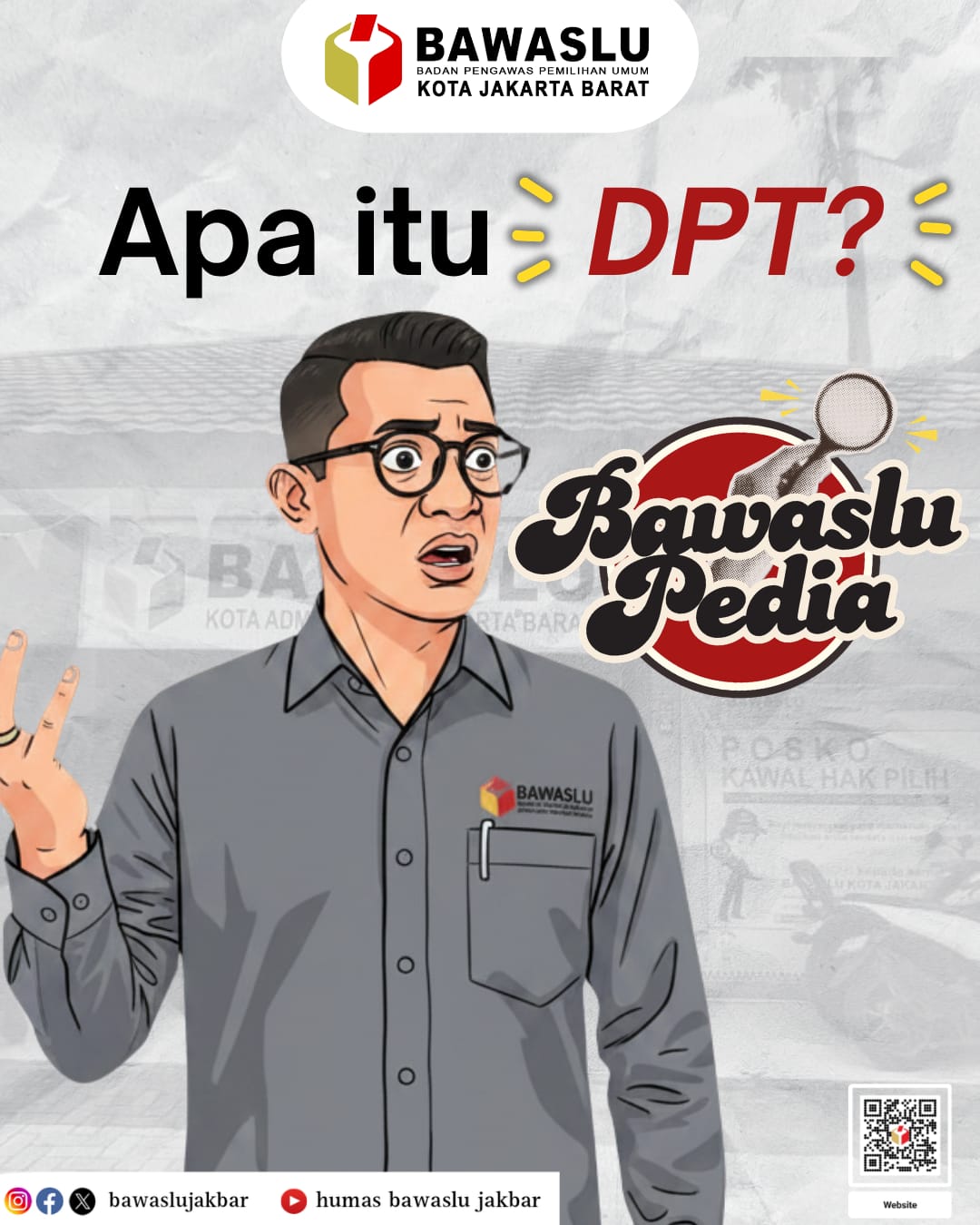 Konten Grafis BawasluPedia (25/05) oleh Humas Bawaslu Kota Jakarta Barat