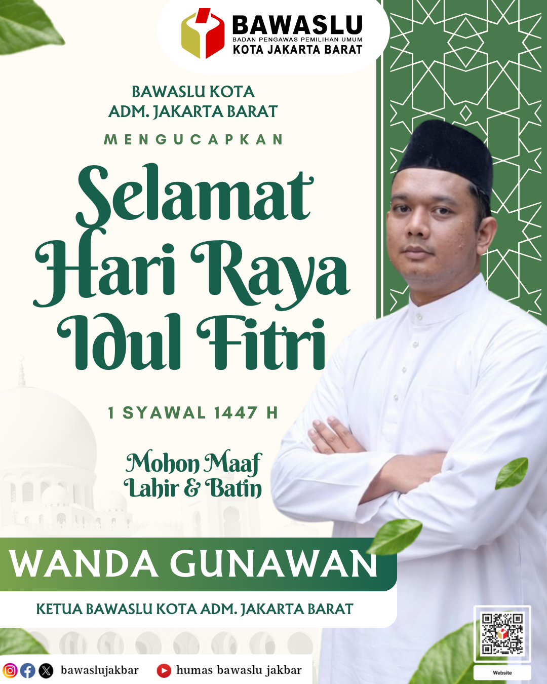 Konten Grafis oleh Humas Bawaslu Kota Jakarta Barat