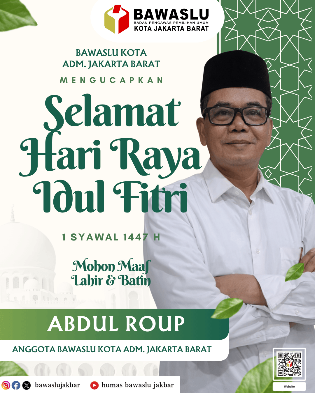 Konten Grafis oleh Humas Bawaslu Kota Jakarta Barat