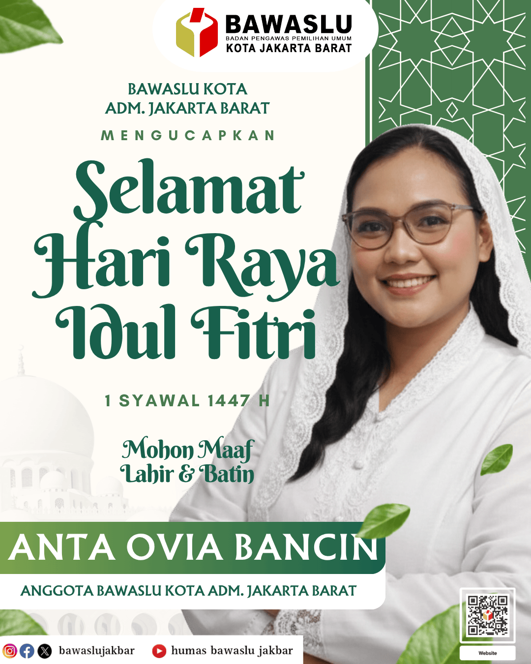 Konten Grafis oleh Humas Bawaslu Kota Jakarta Barat