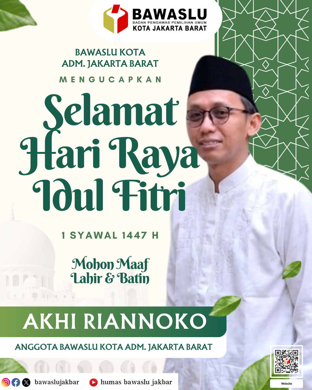 Konten Grafis oleh Humas Bawaslu Kota Jakarta Barat