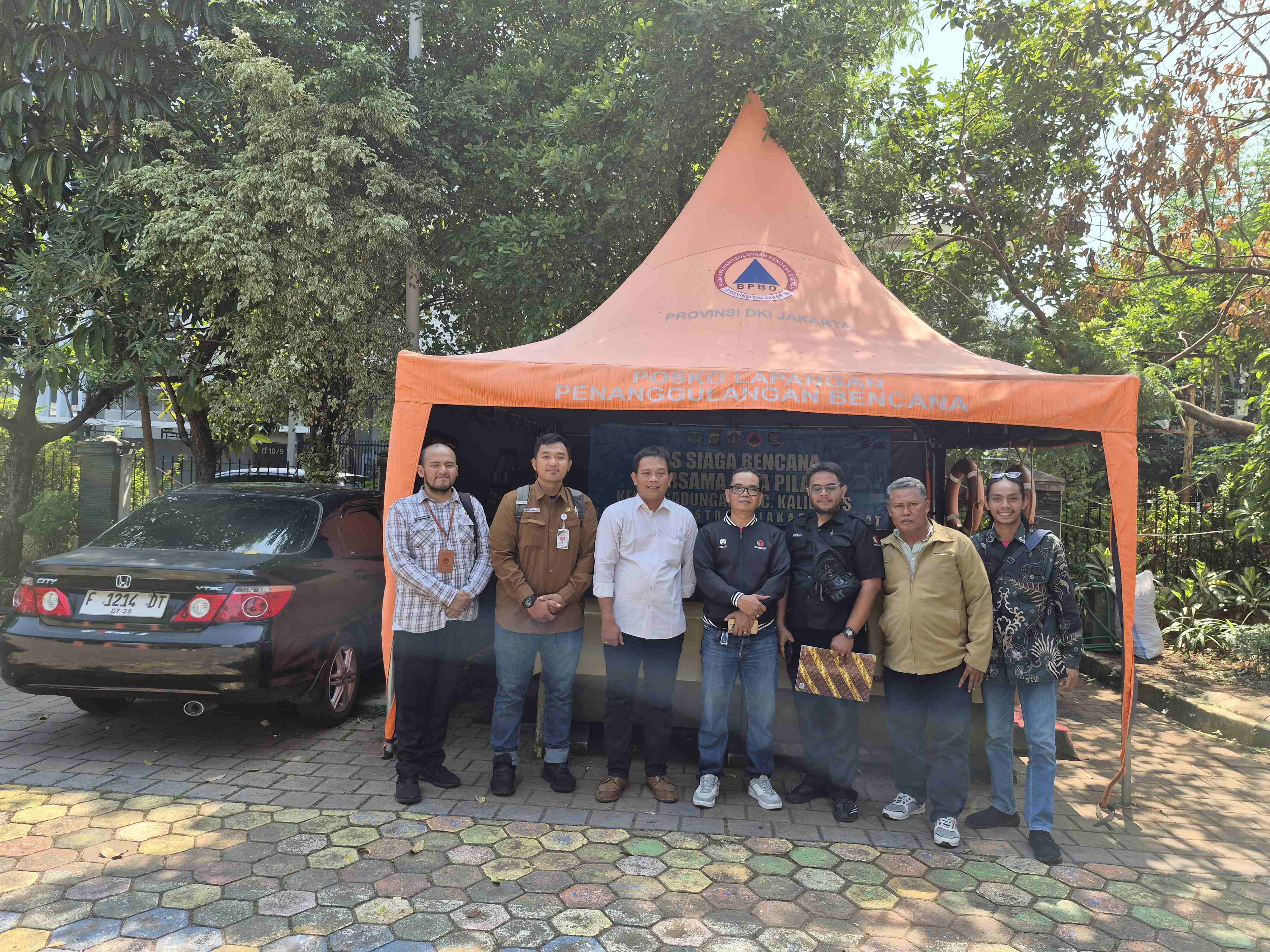 Dokumentasi Foto Bersama pada Giat Coktas di Kecamatan Kalideres (21/05), Kota Jakarta Barat