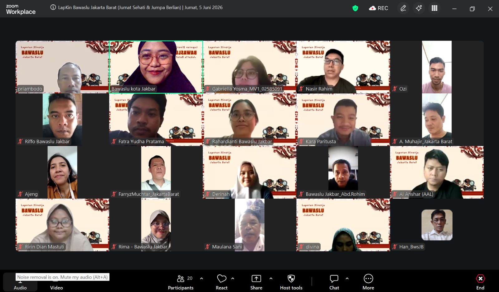 Tangkapan Layar WFH (05/06)