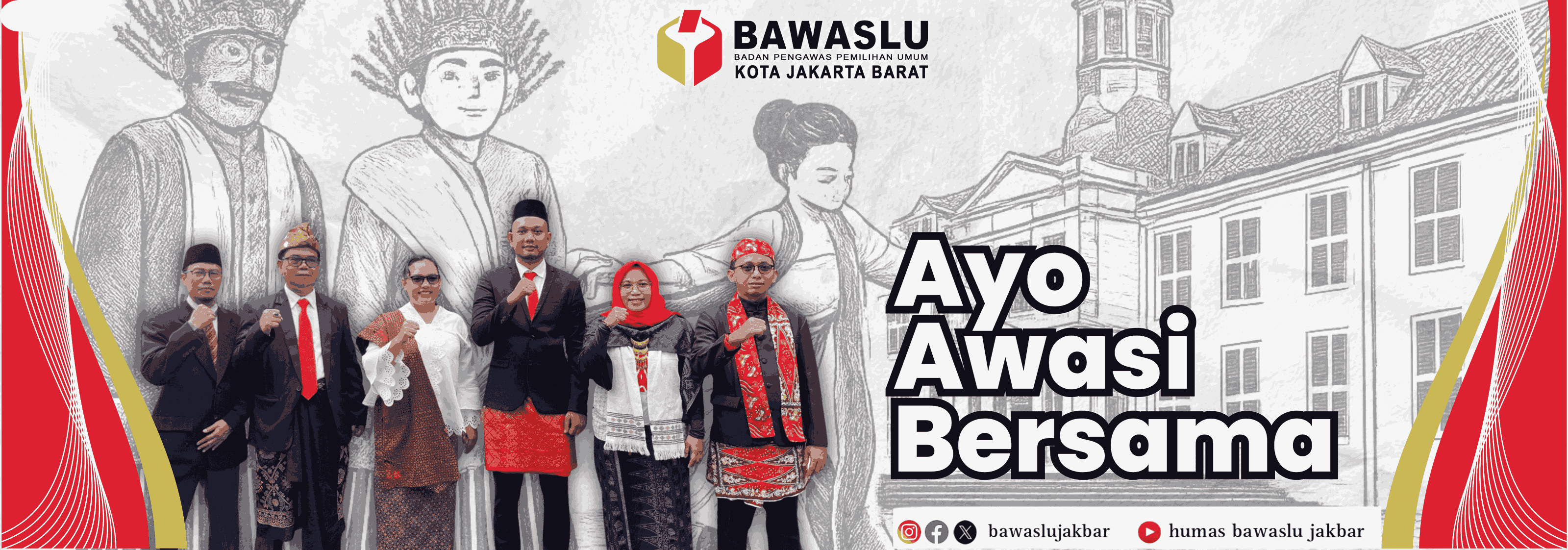 Banner Awal Website Bawaslu Jakbar 