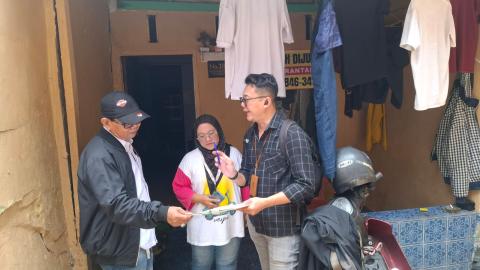Bawaslu Jakarta Barat Awasi Coktas PDPB di Jatipulo, Lima Data Pemilih Diverifikasi