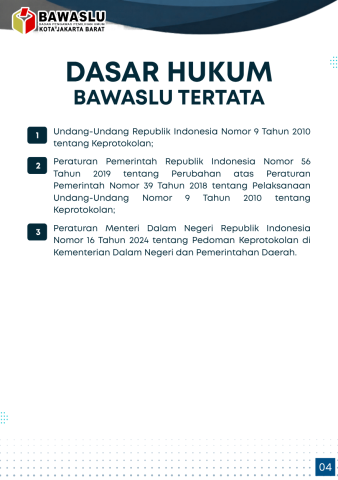 Bawaslu Tertata