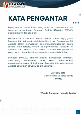 Bawaslu Tertata