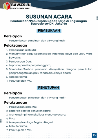 Bawaslu Tertata