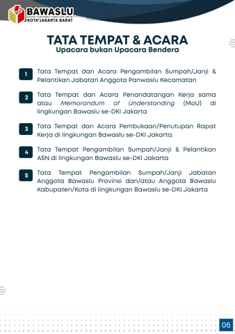 Bawaslu Tertata