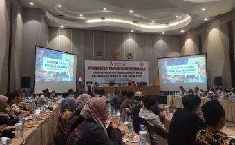 Delegasi Bawaslu Jakarta Barat hadiri Kegiatan Peningkatan Kapasitas Kehumasan yang diselenggarakan oleh Bawaslu Provinsi DK Jakarta