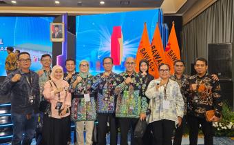 Jajaran Pimpinan Bawaslu Provinsi DKI Jakarta beserta Pimpinan Bawaslu Kabupaten/Kota se-Provinsi DKI Jakarta