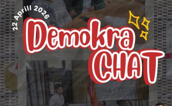 Design Grafis Giat "Demokra-CHAT"
