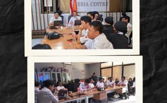 Dokumentasi Rapat Internal (22/04) yang membahas mengenai Inventarisasi Barang Milik Daerah (BMD)