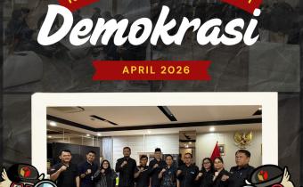 Konten Grafis Bawaslu Jakarta Barat mengenai Konsolidasi Demokrasi bersama Puadi, Anggota Bawaslu Republik Indonesia