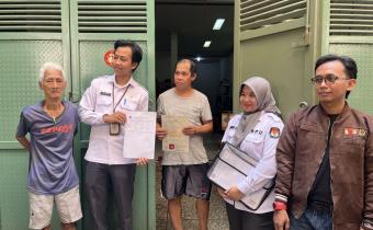 Pengawasan Coktas PDPB di Kecamatan Tambora  dan Taman Saria