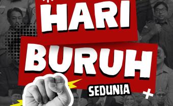 Konten Grafis Hari Buruh (01/05) oleh Humas Bawaslu Kota Adm. Jakarta Barat