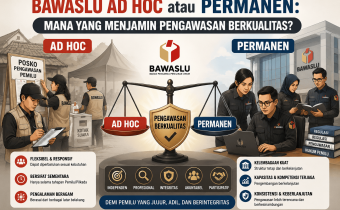 Ilustrasi Bawaslu Ad Hoc atau Permanen (03/06)