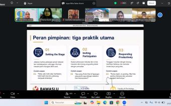 Tangkapan layar oleh Humas Bawaslu Kota Jakarta Barat