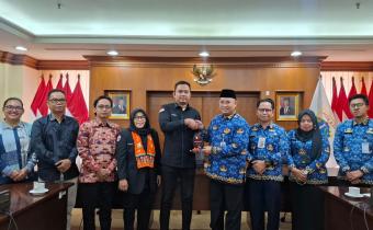 Bawaslu Jakarta Barat Perkuat Kolaborasi dengan Pemerintah Kota Jakarta Barat untuk Pengawasan Pemilu