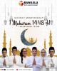 Konten Grafis Peringatan Tahun Baru Islam 1 Muharram 1448 H (16/06) oleh Humas Bawaslu Kota Jakarta Barat